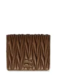 Miu Miu leather wallet - Brown