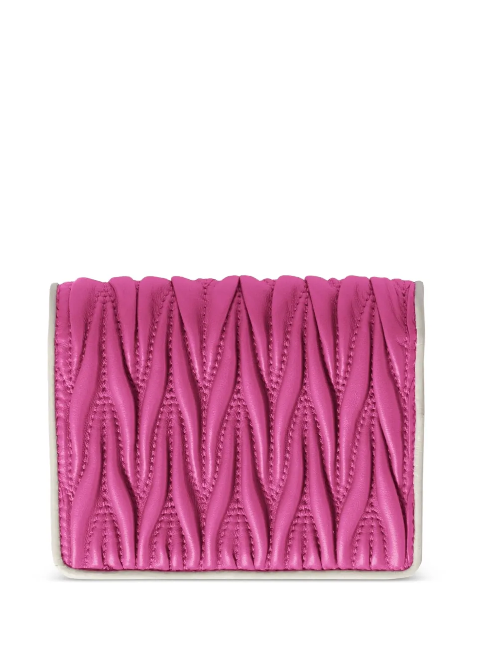 Miu Miu leather wallet - Roze