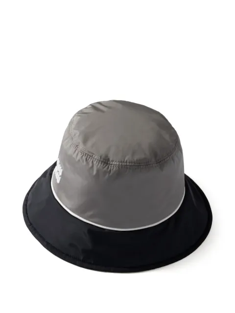 Miu Miu logo-patch bucket hat 