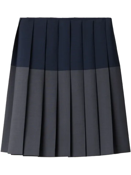 Jupe à design plissé - Miu Miu - Modalova