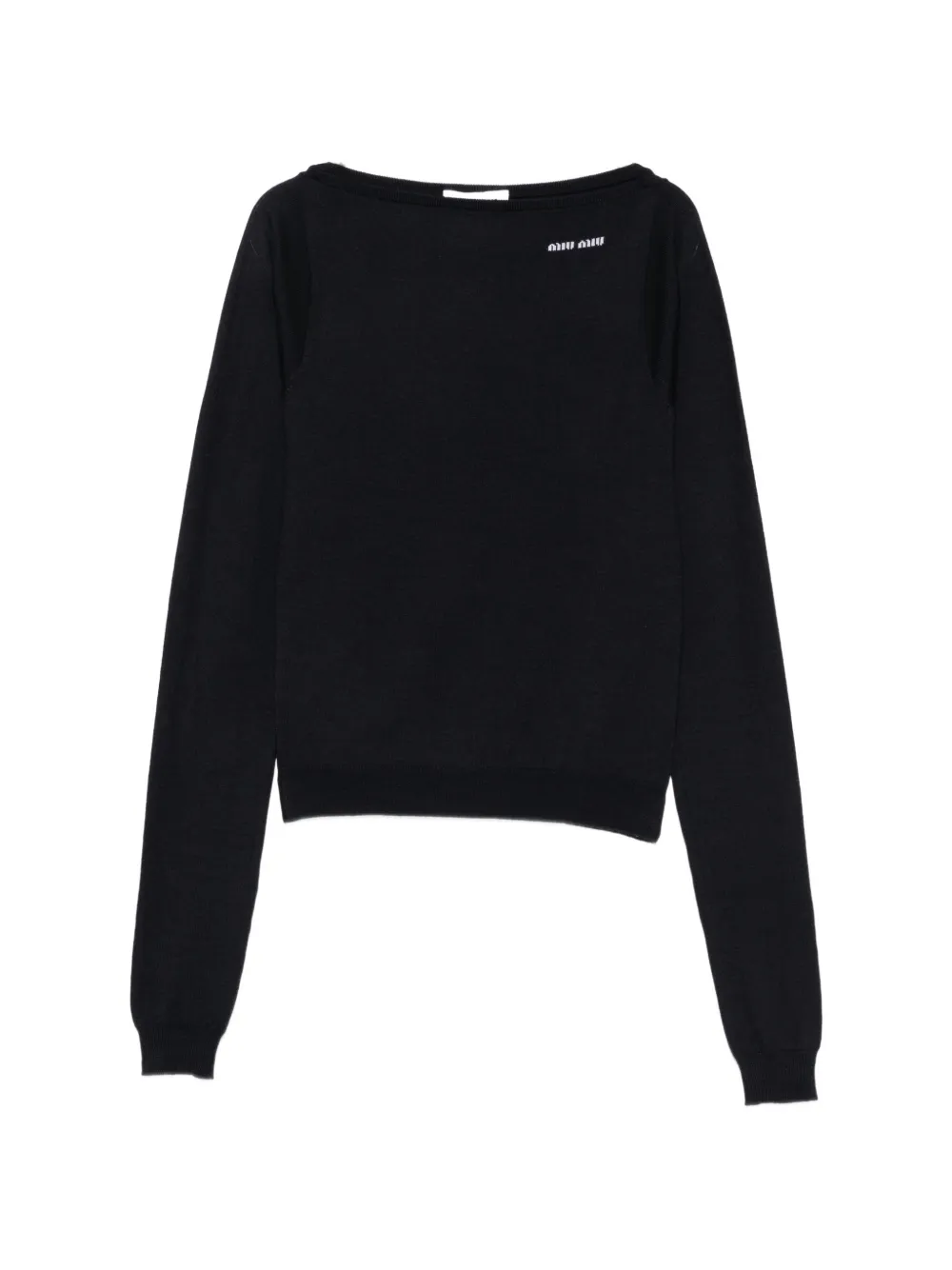 Miu Trui met boothals Blauw