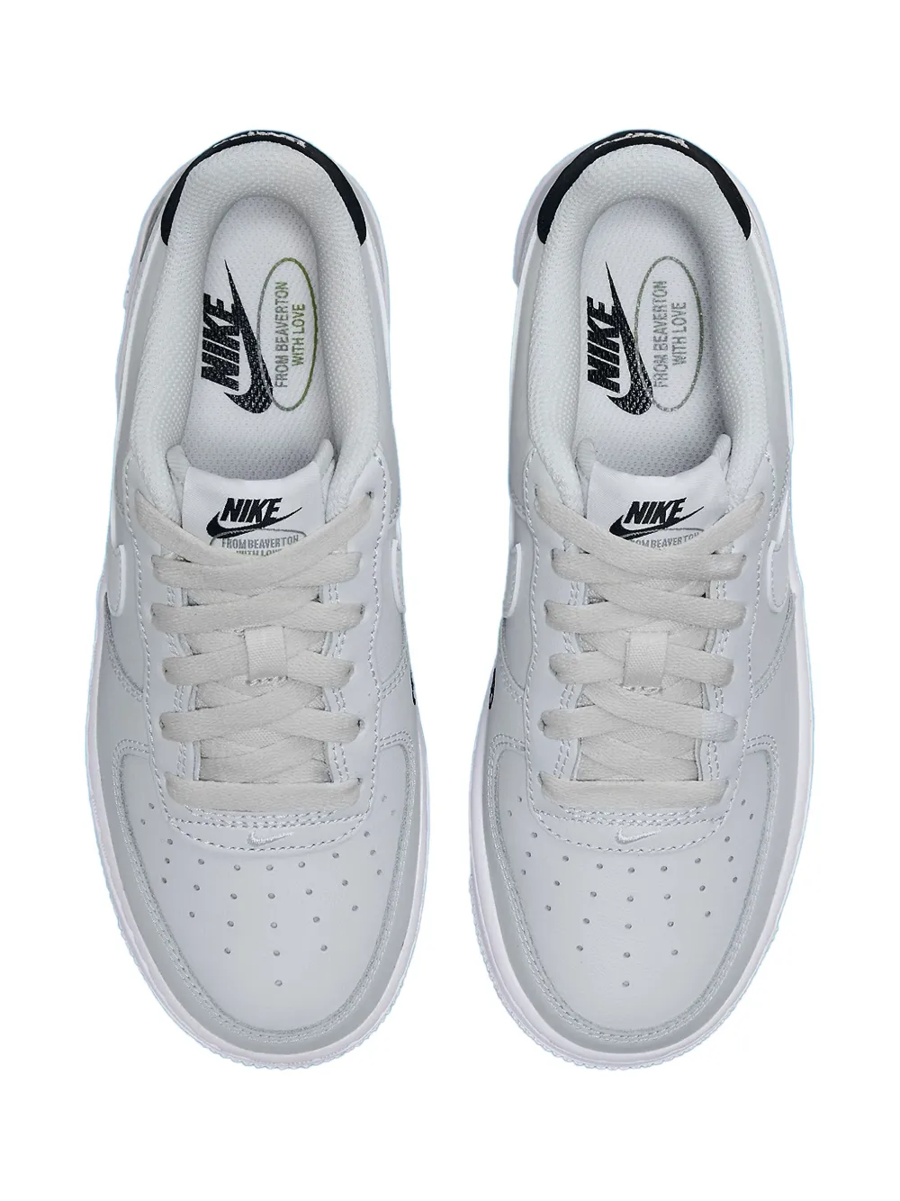 Nike Kids Air Force 1 Low LV8 "Have a Nike Day Earth" sneakers Grey