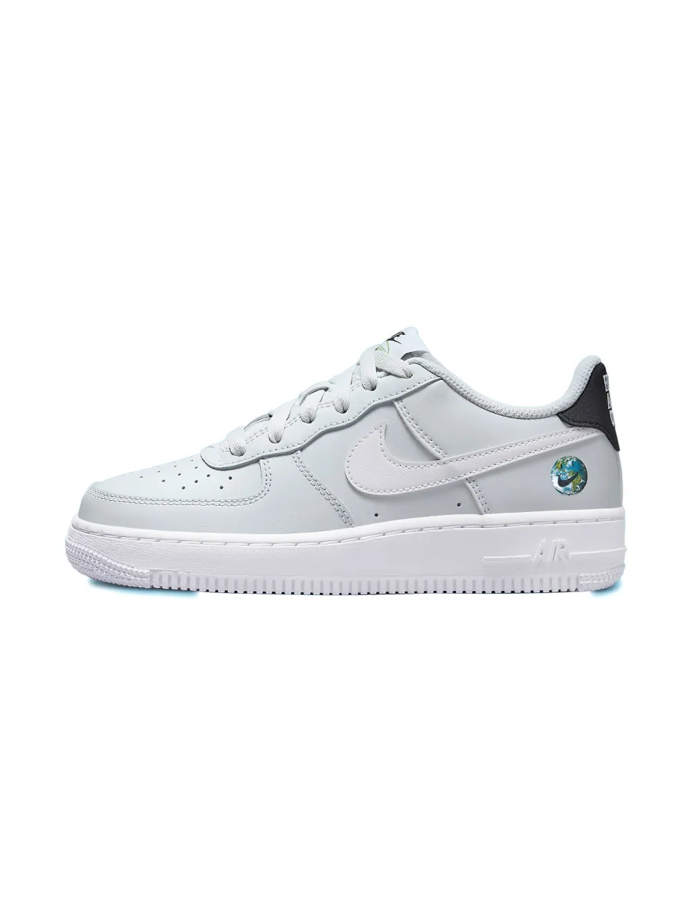 Nike Kids Air Force 1 Low LV8 "Have a Nike Day Earth" sneakers Grey