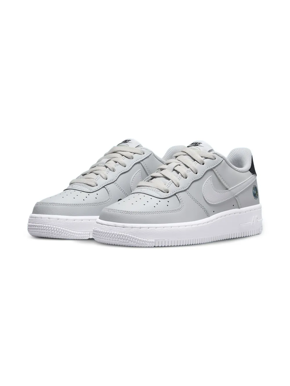 Nike Kids Air Force 1 Low LV8 "Have a Nike Day Earth" sneakers Grijs