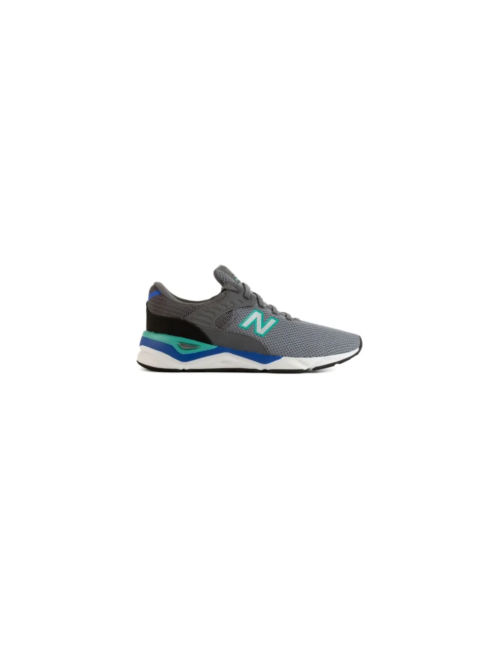 New Balance Kids X-90 sneakers - GREY/BLUE/GREEN