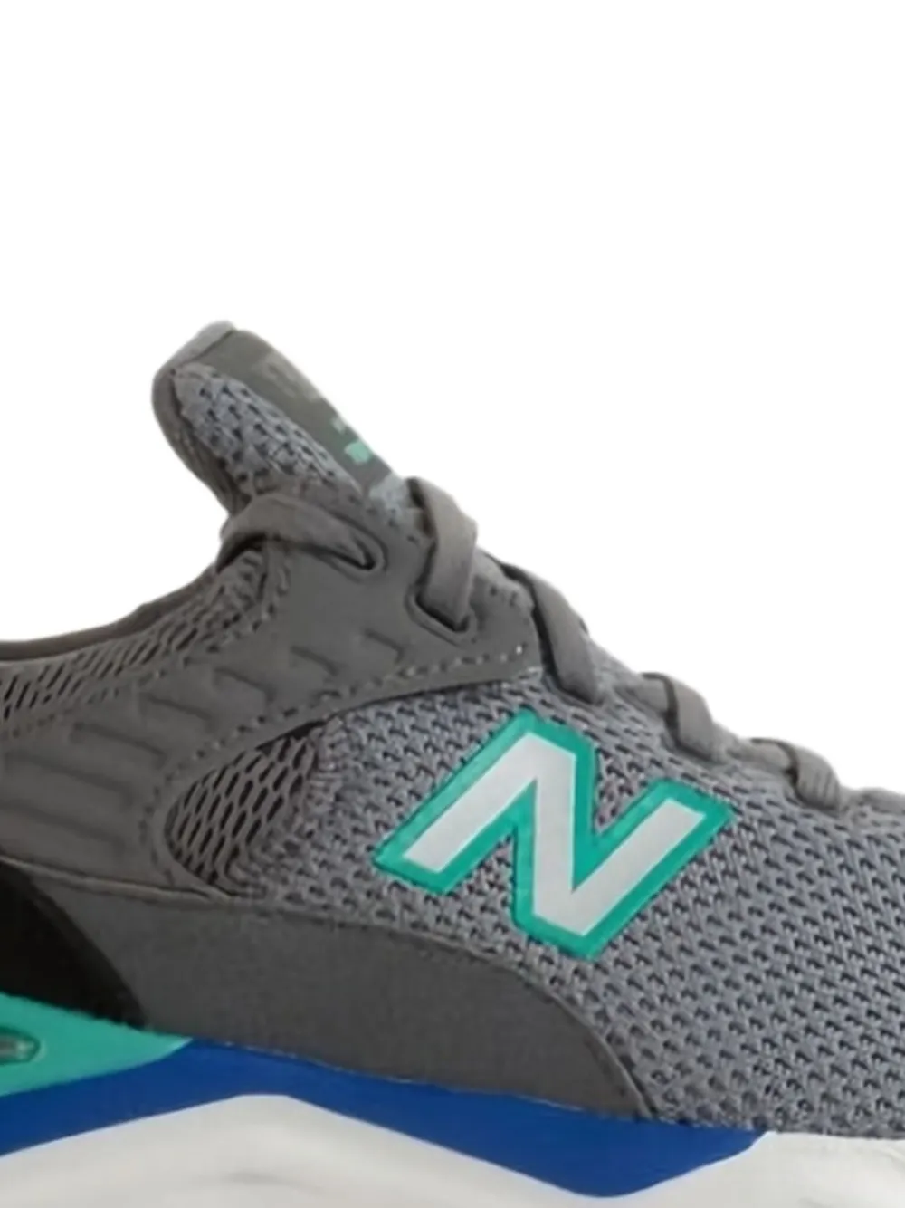 New Balance Kids X-90 sneakers GREY BLUE GREEN