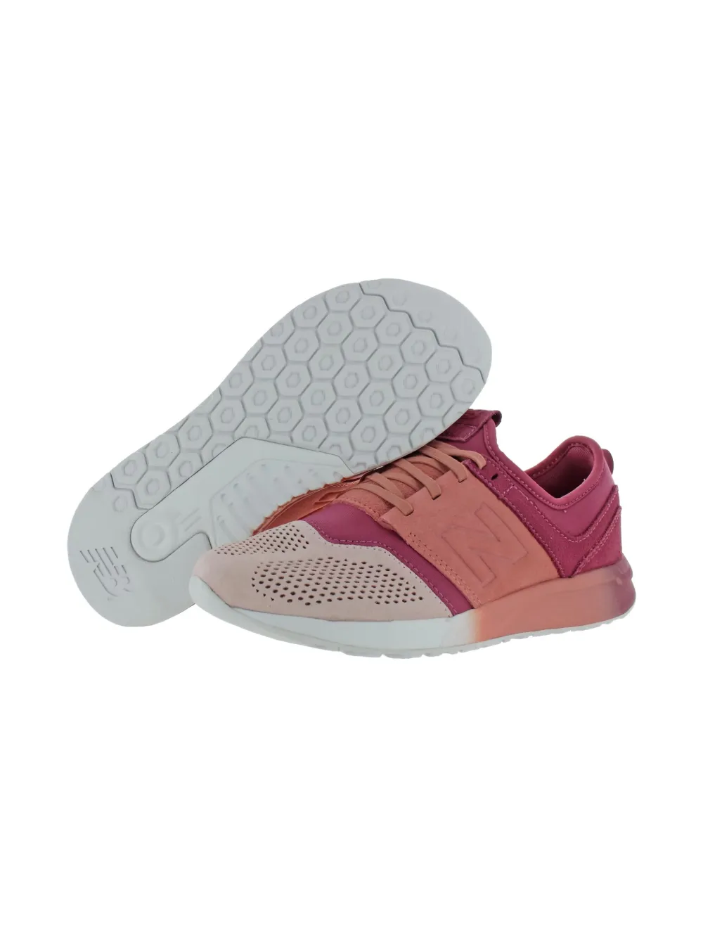New Balance Kids 247 "Dusted Peach" sneakers Orange