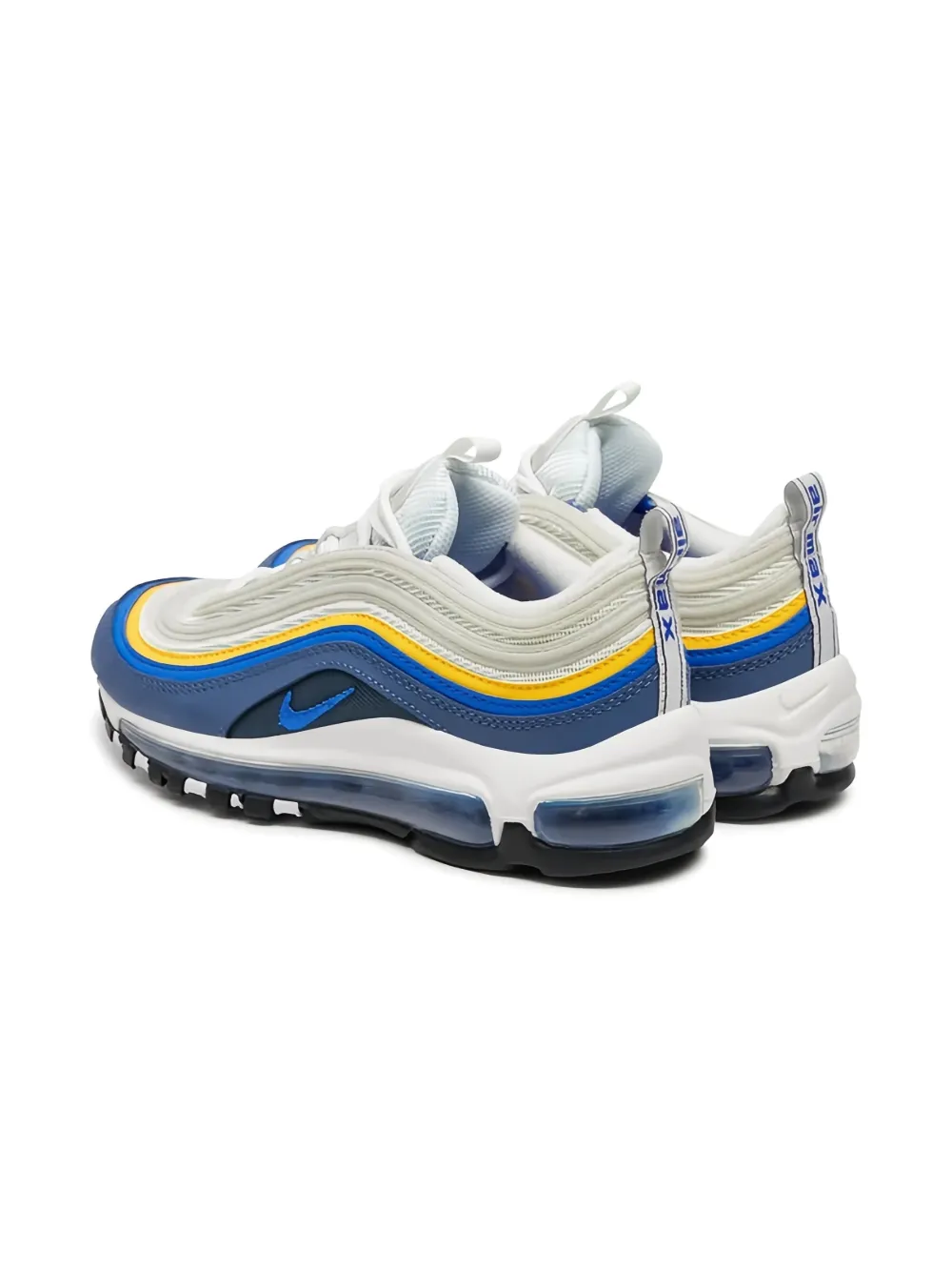 Nike Kids Air Max 97 "White Blue Laser Orange" sneakers