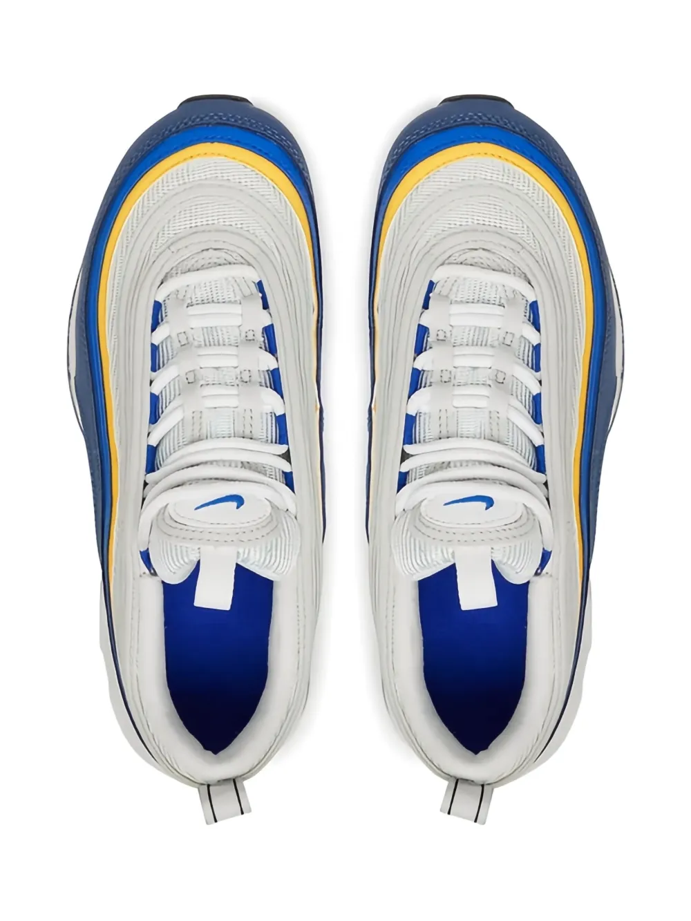 Nike Kids Air Max 97 "White Blue Laser Orange" sneakers