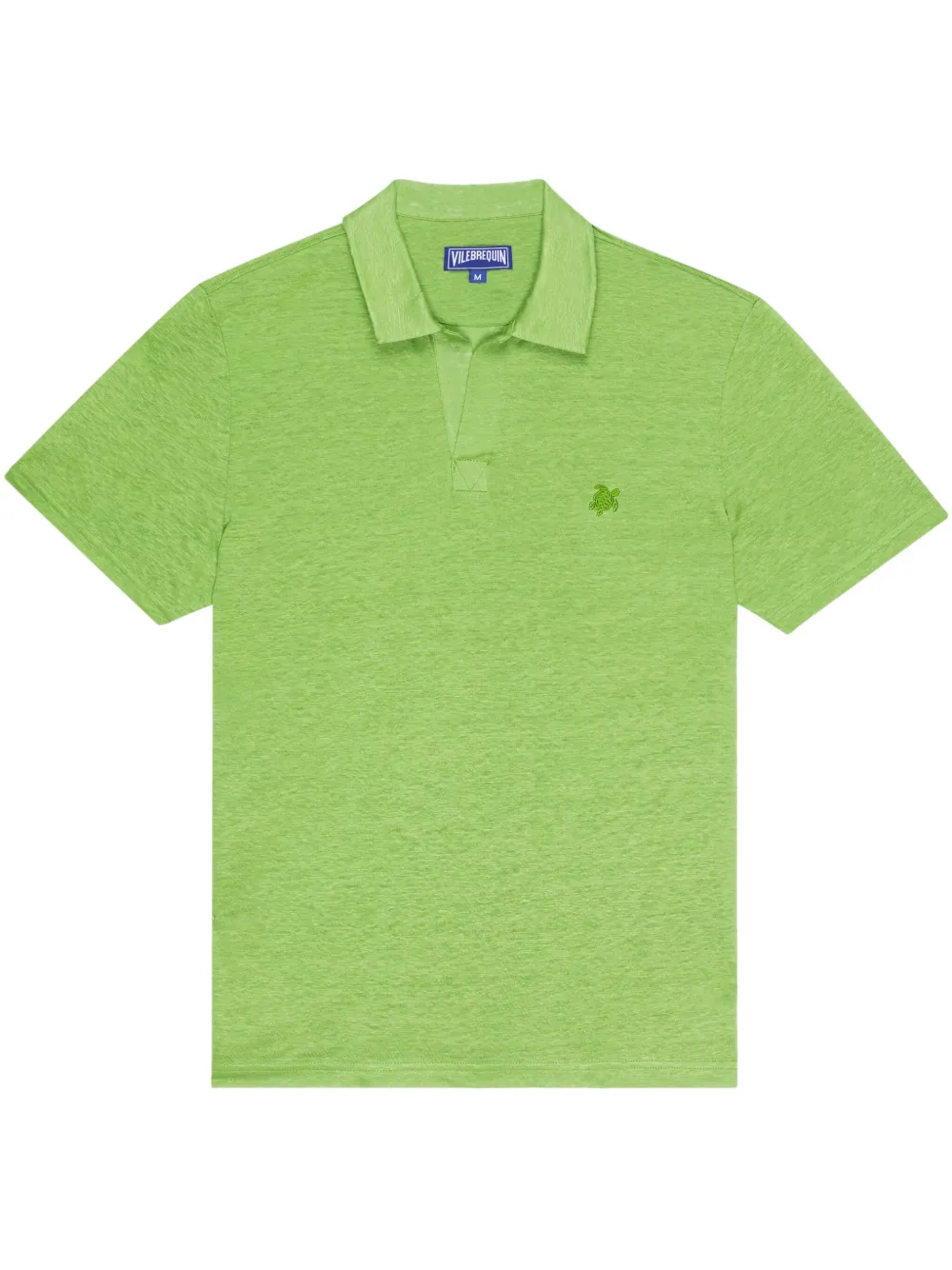 Vilebrequin Linnen poloshirt Groen