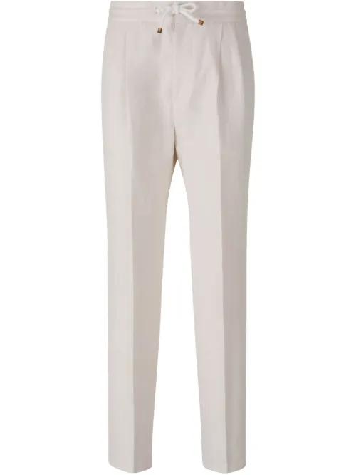 Pantalon à taille à lien de resserrage - Brunello Cucinelli - Modalova