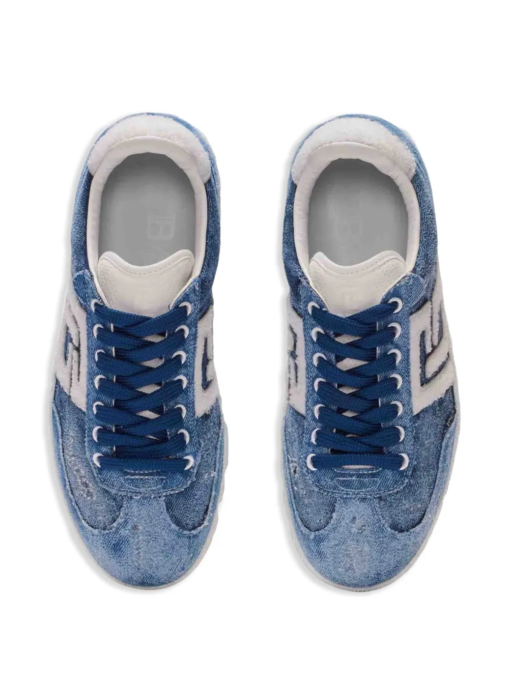 Balmain Swan sneakers Blue