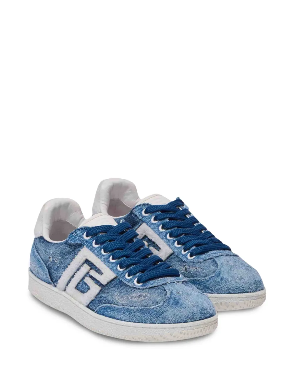 Balmain Swan sneakers Blue