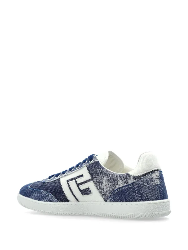 Balmain Swan Sneakers | Blue | FARFETCH