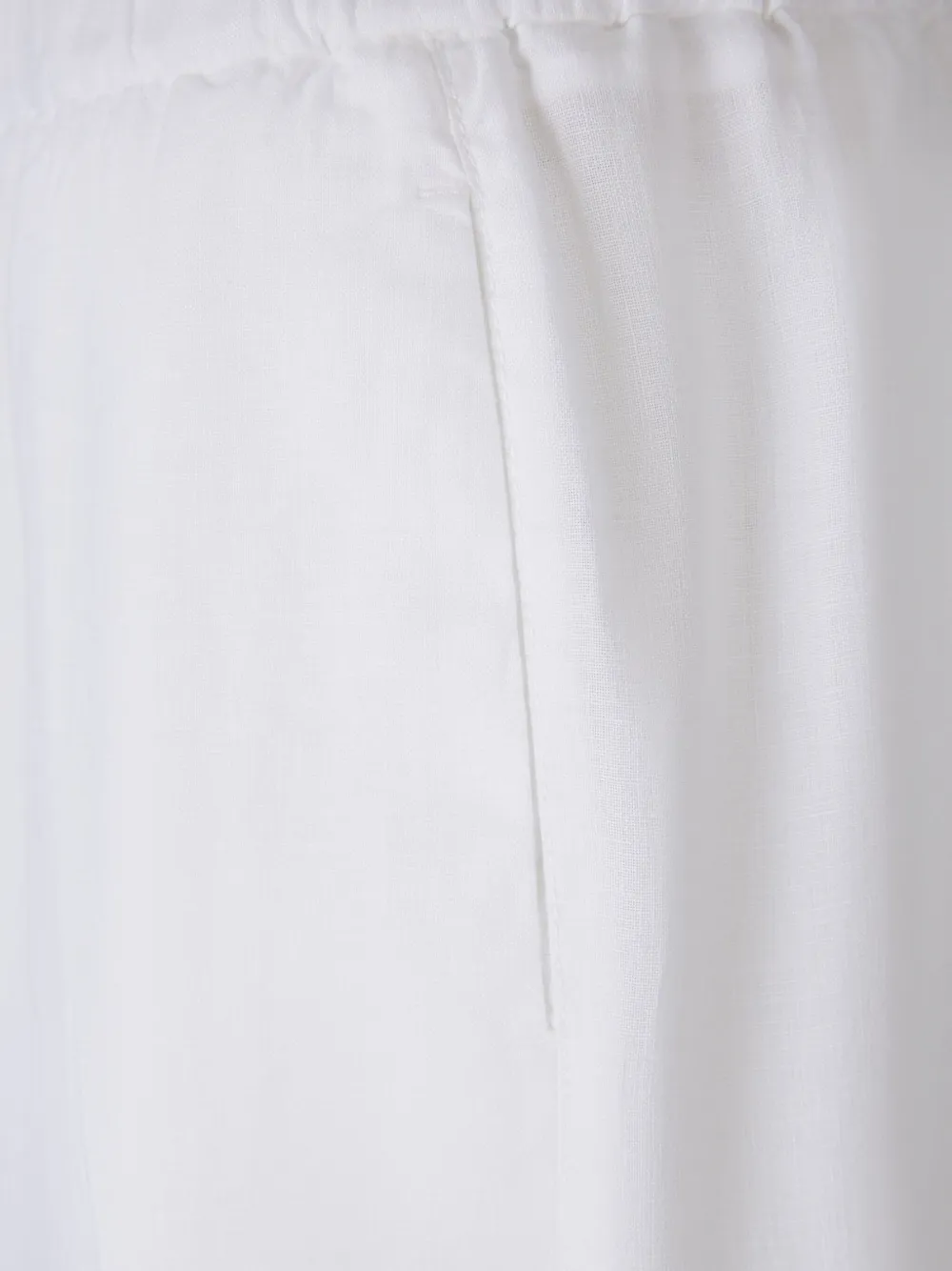 Peserico Linnen broek Wit