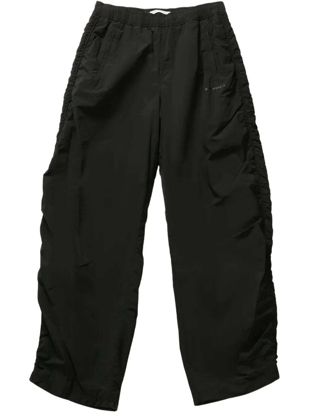 ruched track pants