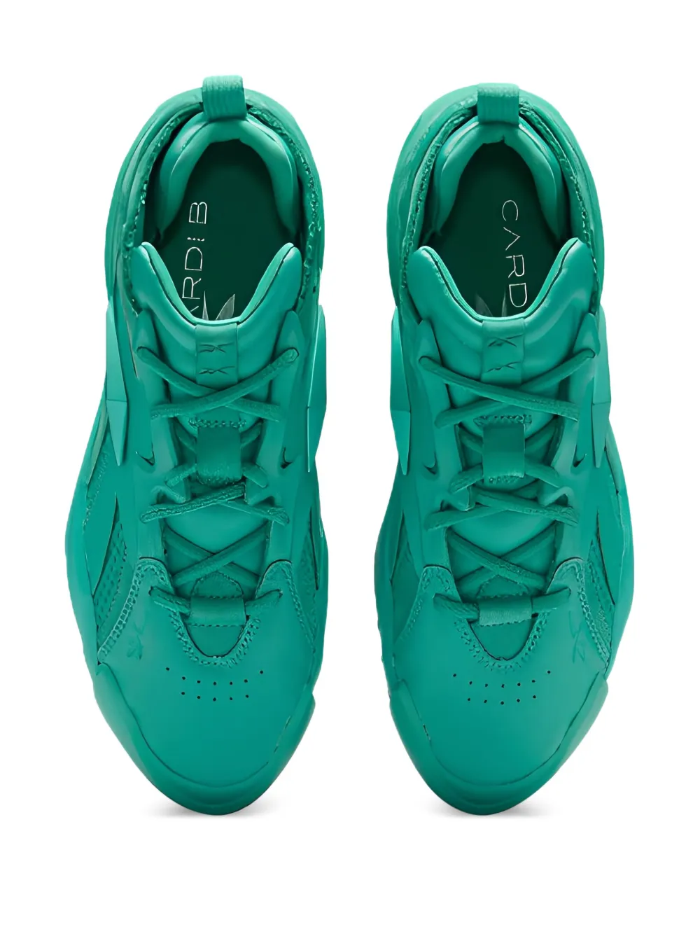 Reebok Club C V2 "Cardi B Emerald" sneakers Groen