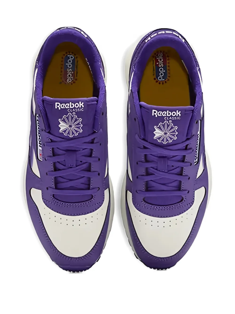 Reebok Popsicle leather aneakers Purple