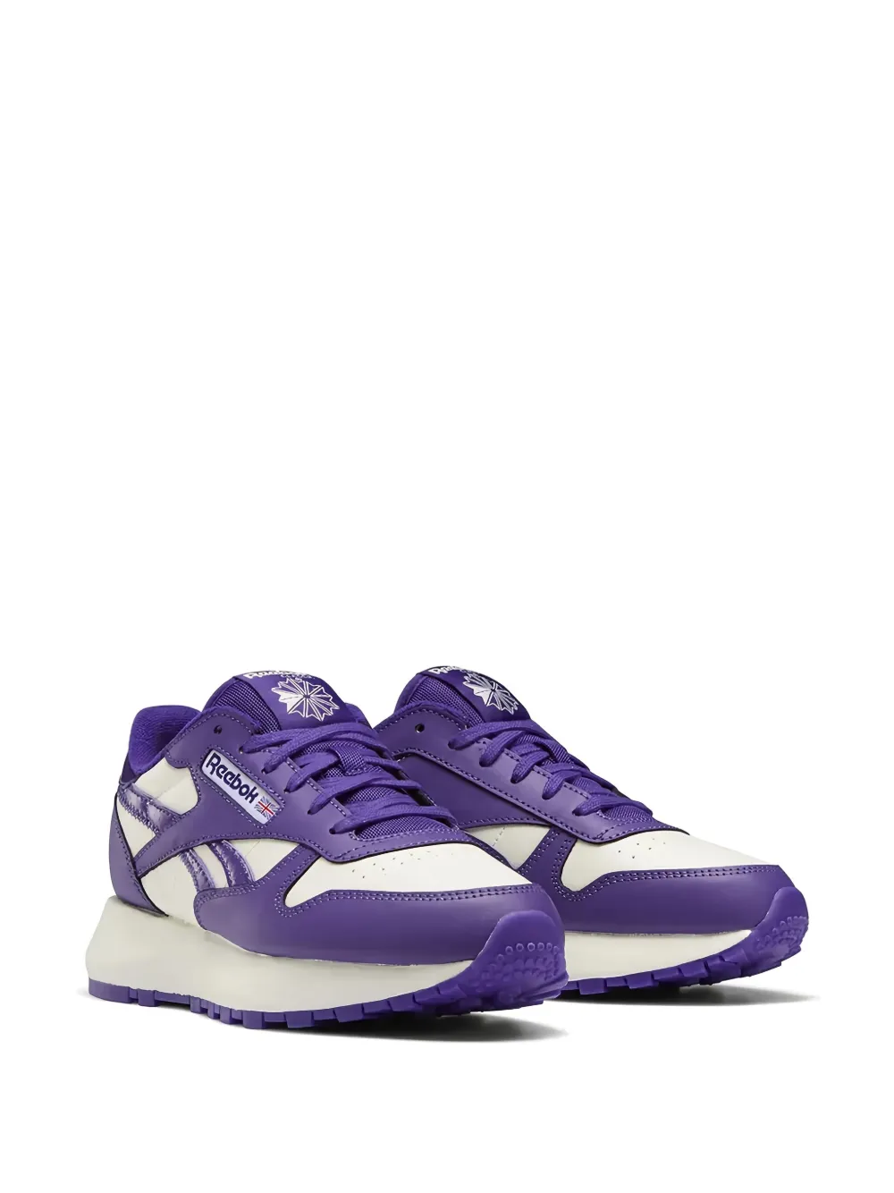 Reebok Popsicle leather aneakers Purple