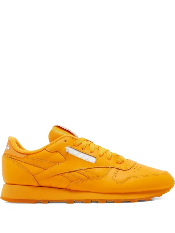 Reebok Popsicle Leather Sneakers Yellow FARFETCH JO