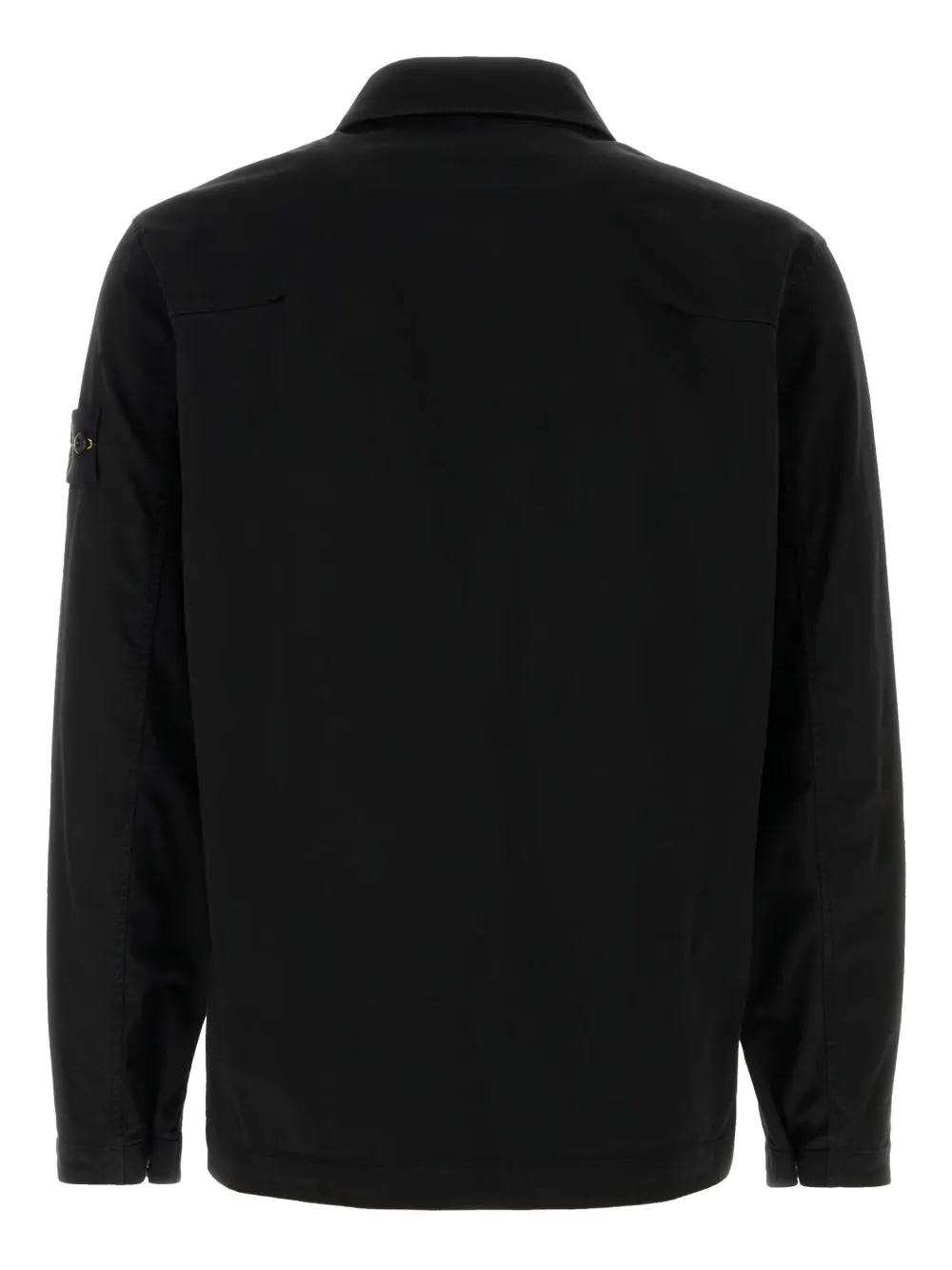Stone Island Compass-badge overshirt - Zwart