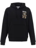 Moschino Teddy-print hoodie - Black