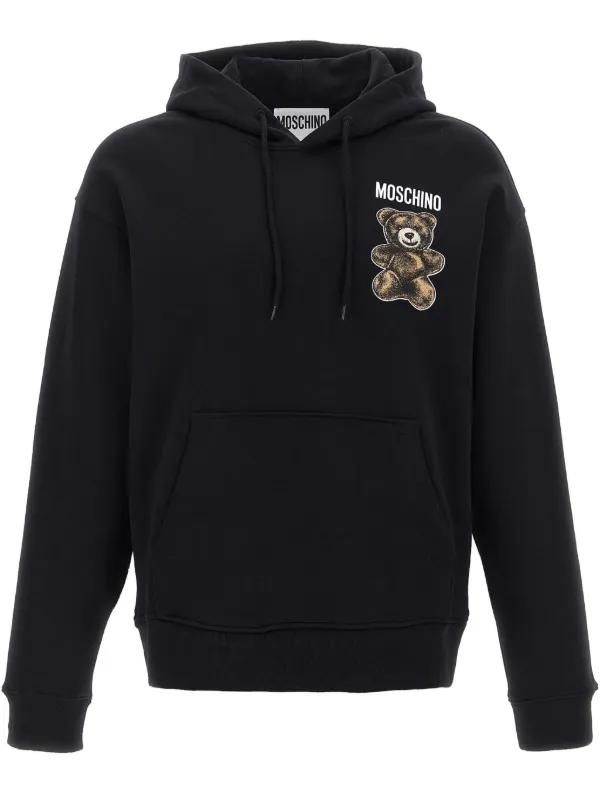 Moschino テディベア パーカー | ブラック | FARFETCH JP
