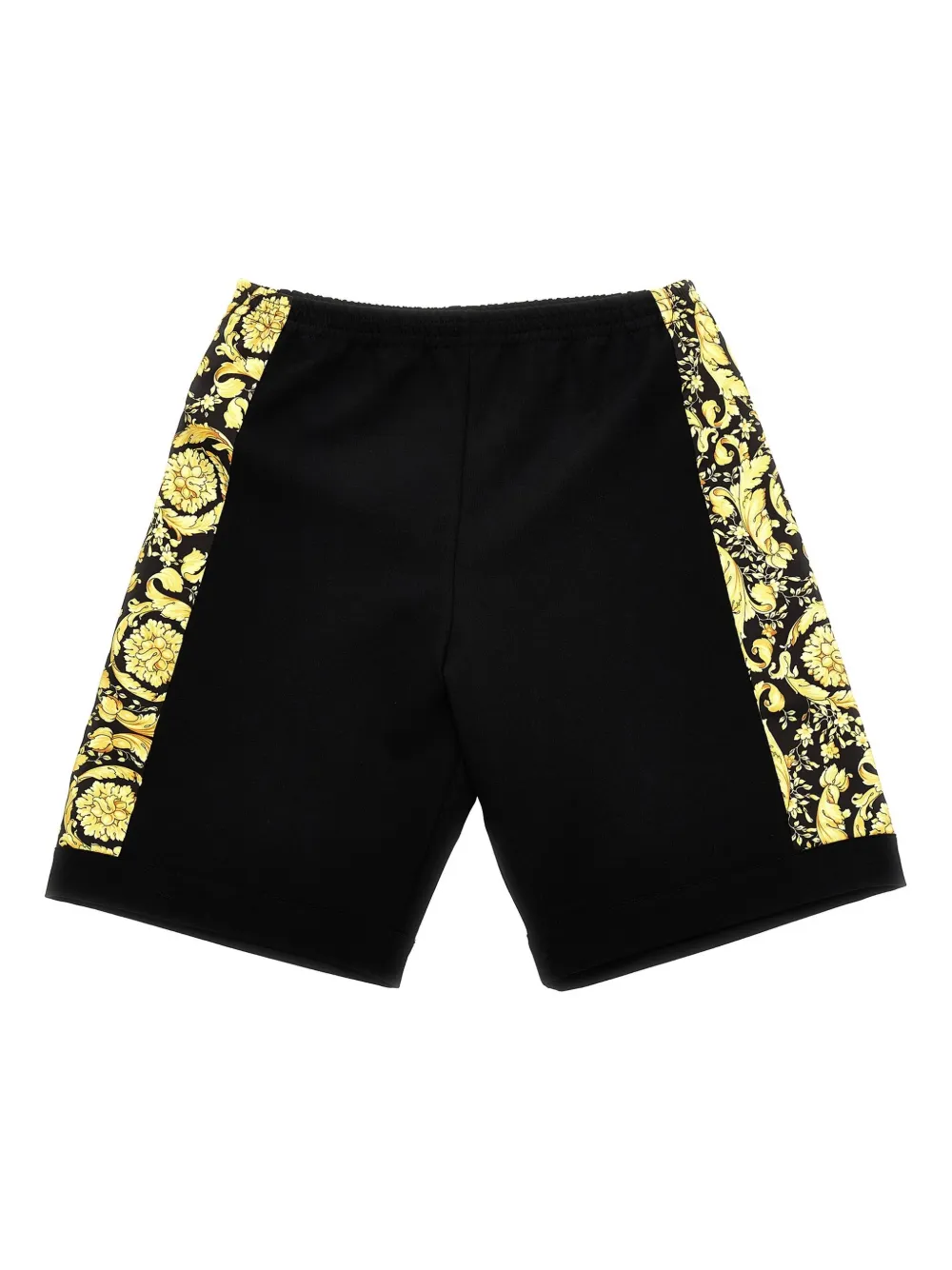 Versace Kids Barocco bermuda shorts Zwart