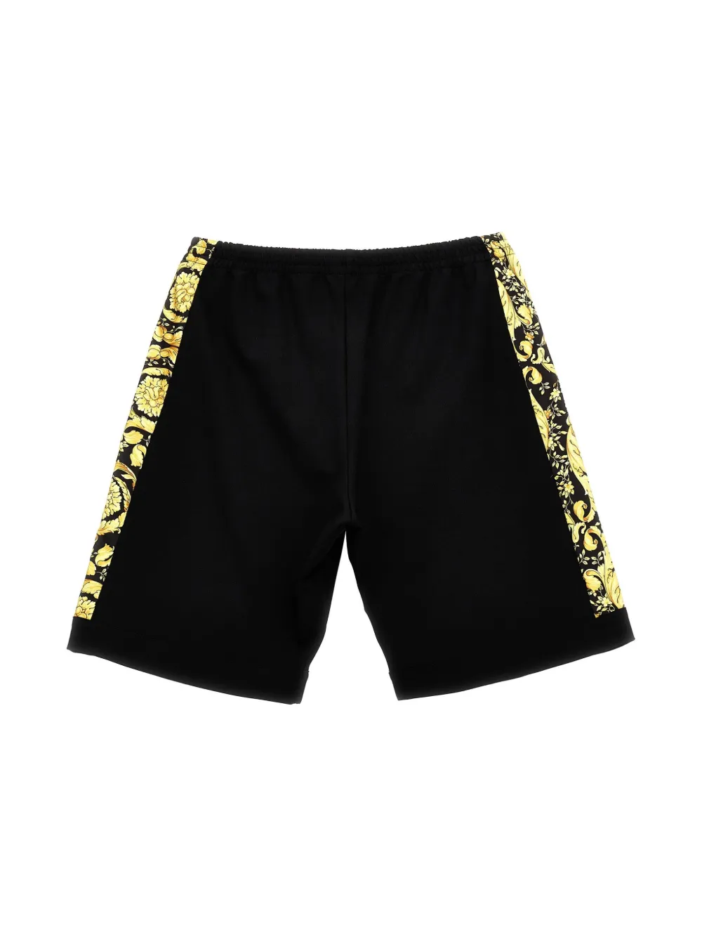 Versace Kids Barocco bermuda shorts - Zwart