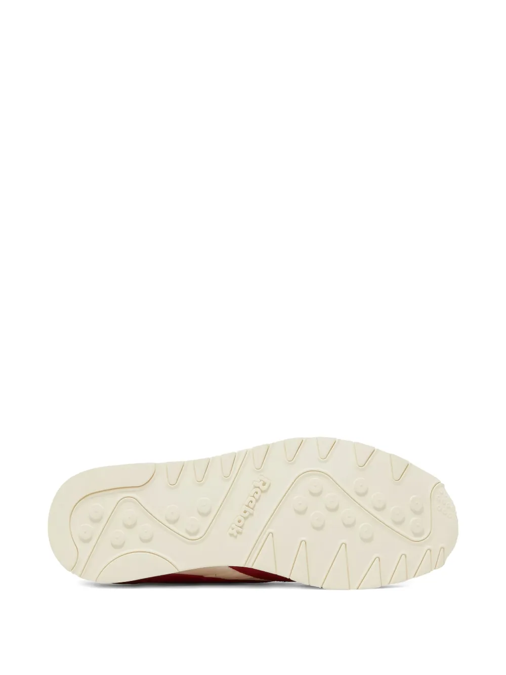 Reebok Classic "Flash Red Chalk Classic White" sneakers