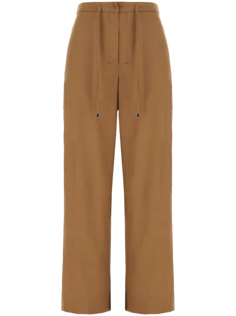 'S Max Mara drawstring-waist trousers