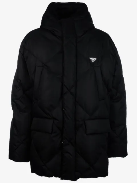 Prada hooded coat