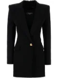 Balmain single-breasted blazer dress - Black