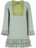 Valentino Garavani bow-detail mini dress - Green