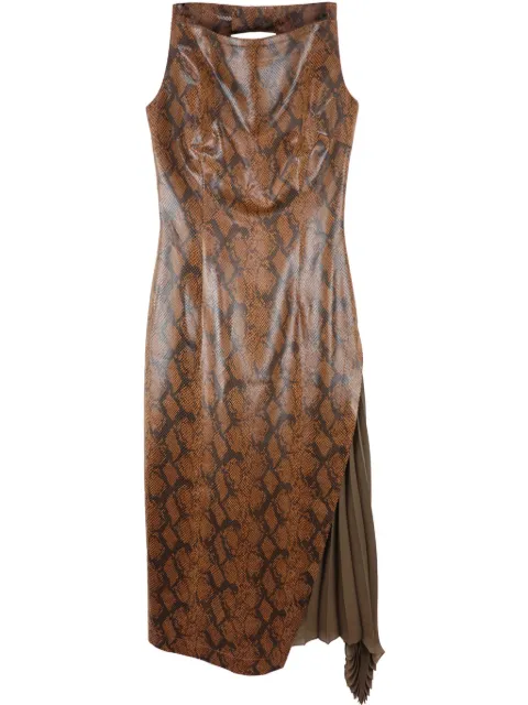 Rokh pleated dress