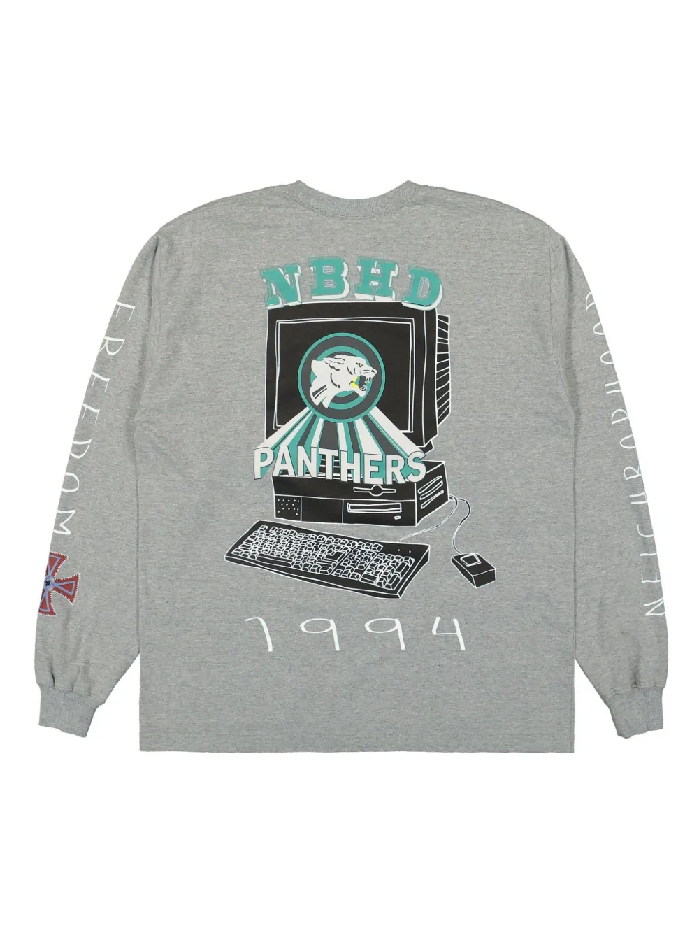 Neighborhood LS-10 t-shirt - Grijs