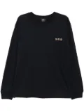 A.P.C. logo-print T-shirt - Blue