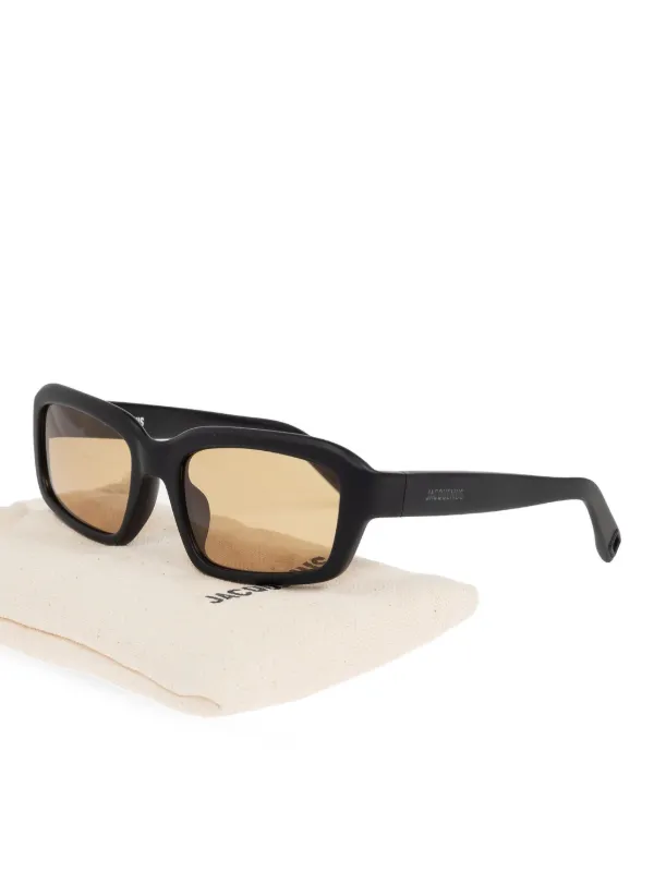 サングラス JACQUEMUS Woman Sunglasses Black 246AC6985040 990 Jacquemus Les Lunettes Capri sunglasses for ADULT-UNISEX