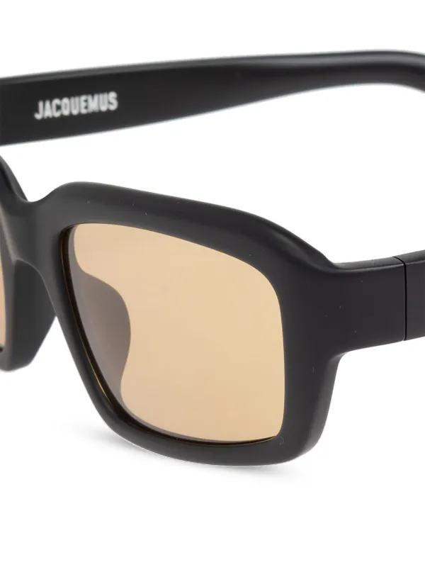 Jacquemus Jac64 Sunglasses | Black | FARFETCH