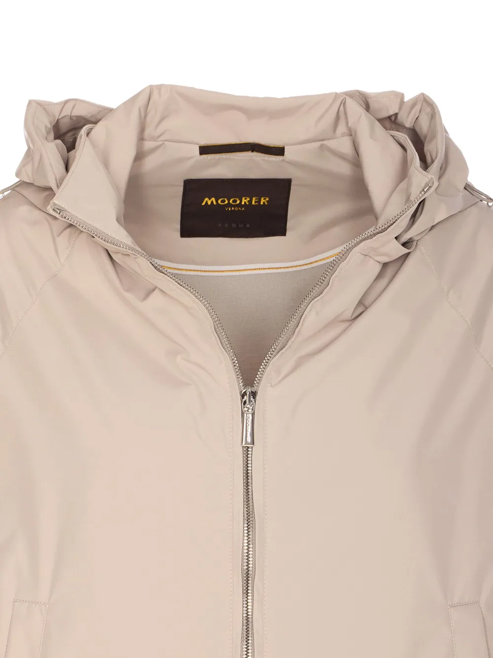 Moorer Bomberjack met rits Beige