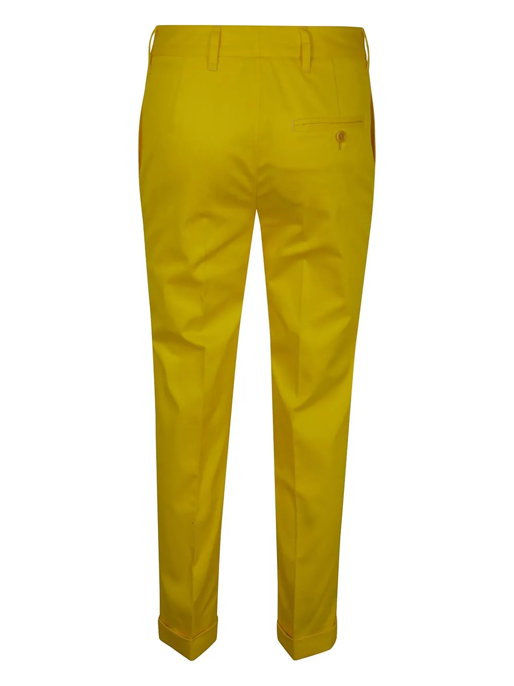 ASPESI cotton trousers - Geel