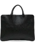 Bottega Veneta Pre-Owned 2012-2024 Leather Intrecciato Briefcase business bag - Black