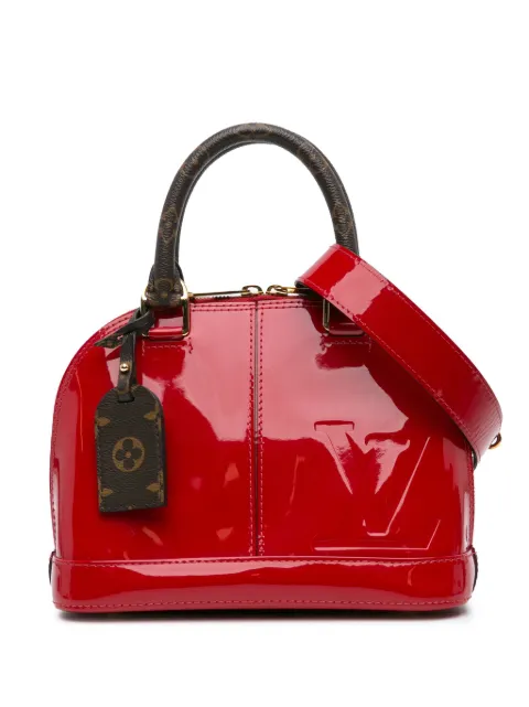 Louis Vuitton Pre-Owned Vernis Miroir Alma BB satchel-taske fra 2018