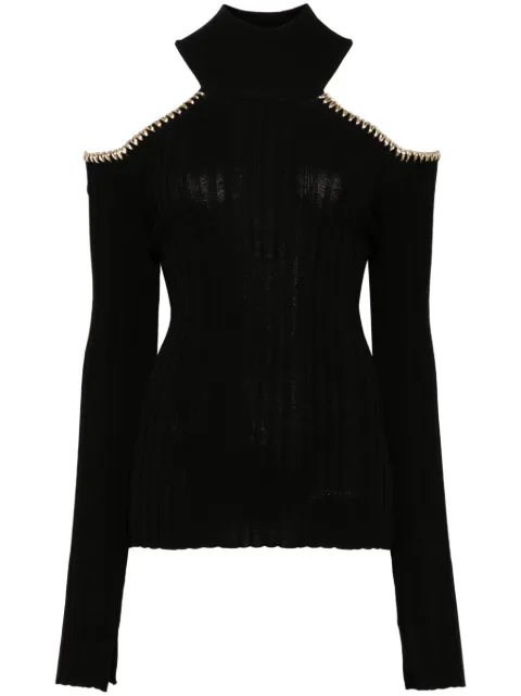 GANNI cut-out detail top