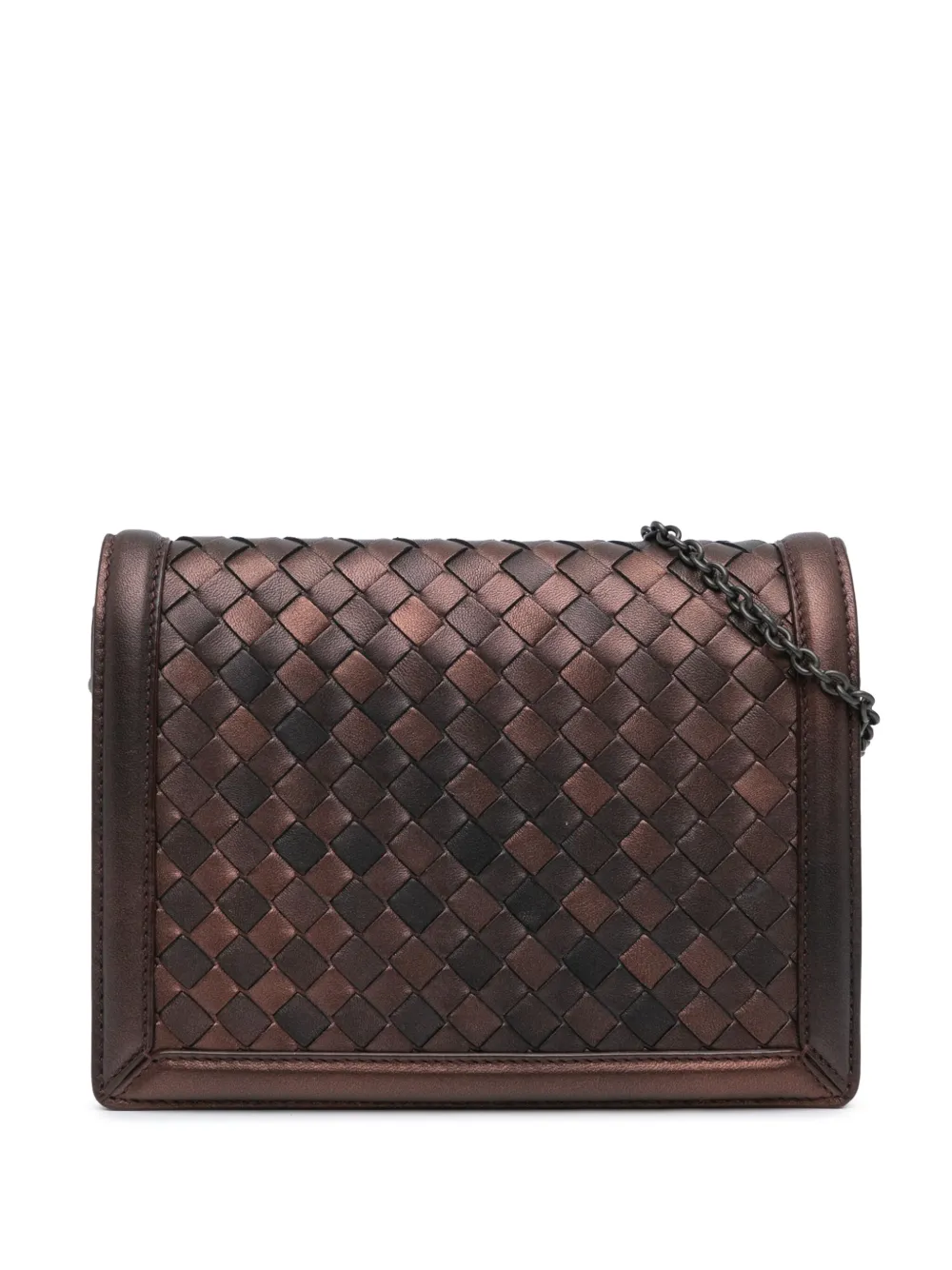 2012-2024 Leather Intrecciato Montebello crossbody bag