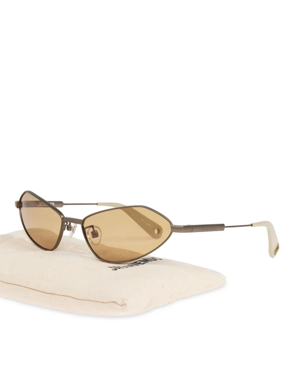 Jacquemus JAC68 zonnebril Zilver