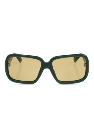 Jacquemus Jac64 サングラス | グリーン | FARFETCH JP