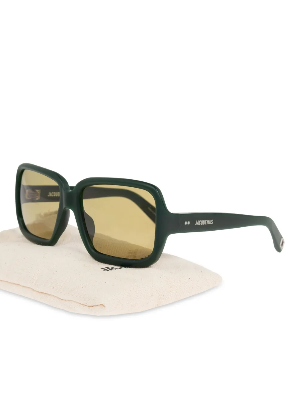 Jacquemus Jac86 zonnebril Groen