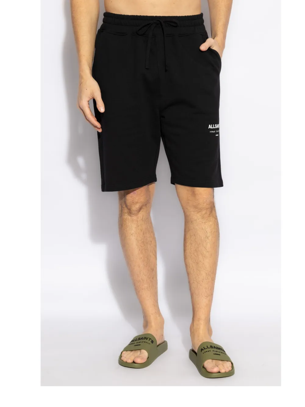 AllSaints Underground shorts Zwart