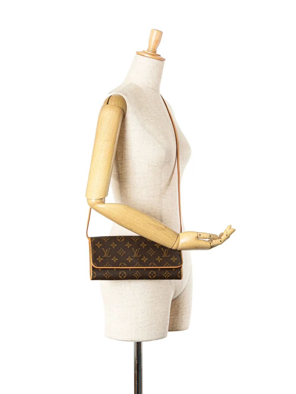 Louis Vuitton Pre-Owned 2007 Monogram Pochette Twin GM crossbody bag - Bruin